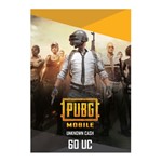 PUBG Mobile 60 UC Unknown Cash (Recharge currency) KEY