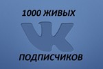 250 живых подписчиков ВК без отписок+лайки❤️+ подарок