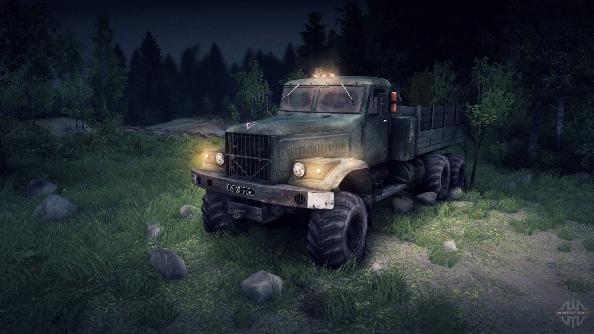 Игра Spin Tires MUDRUNNER