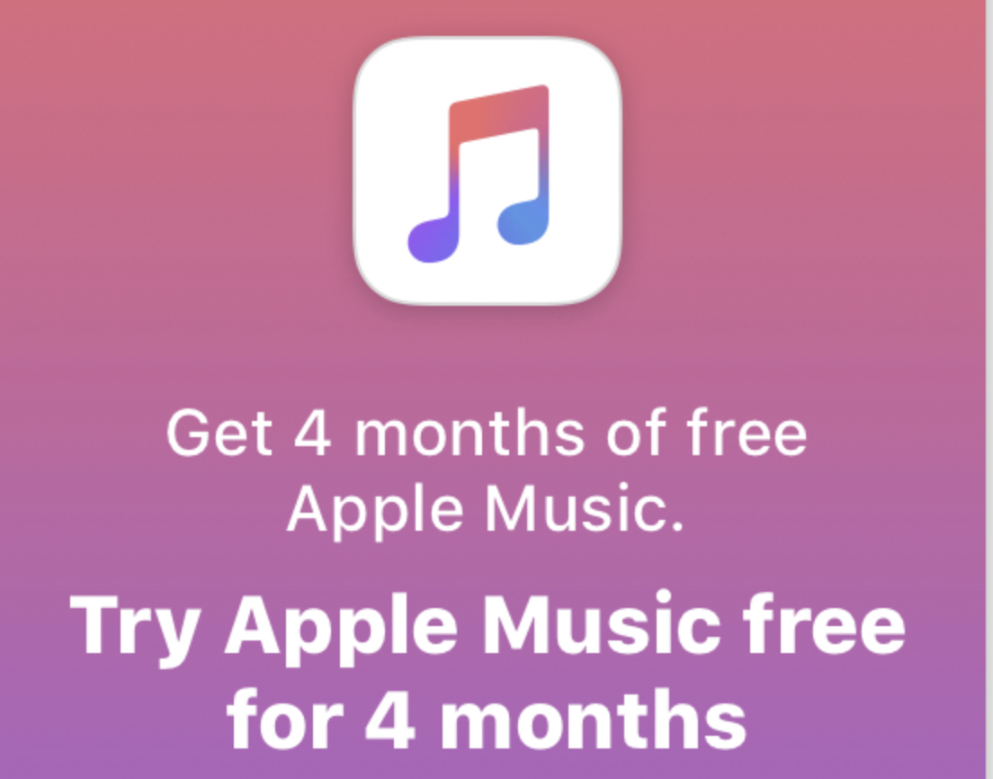 Buy Apple Music 4 months Coupon ES,DE,IT and download