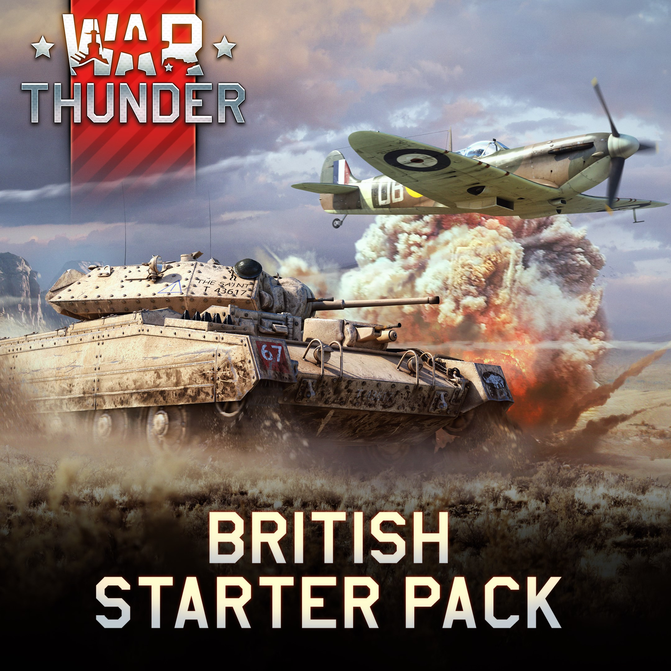 Скриншот 💣War Thunder- Стартовый набор Великобритании Активация