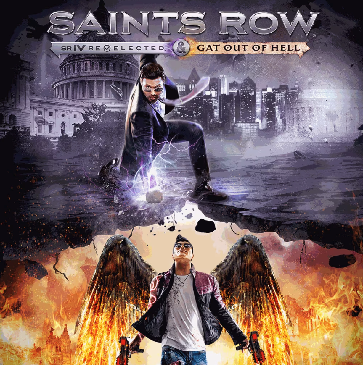 Saints row 4. Re-elected [ps4, русская версия]. Saints row re elected. Saints row 4 re elected + saints row gat out of hell. Вайб игры.