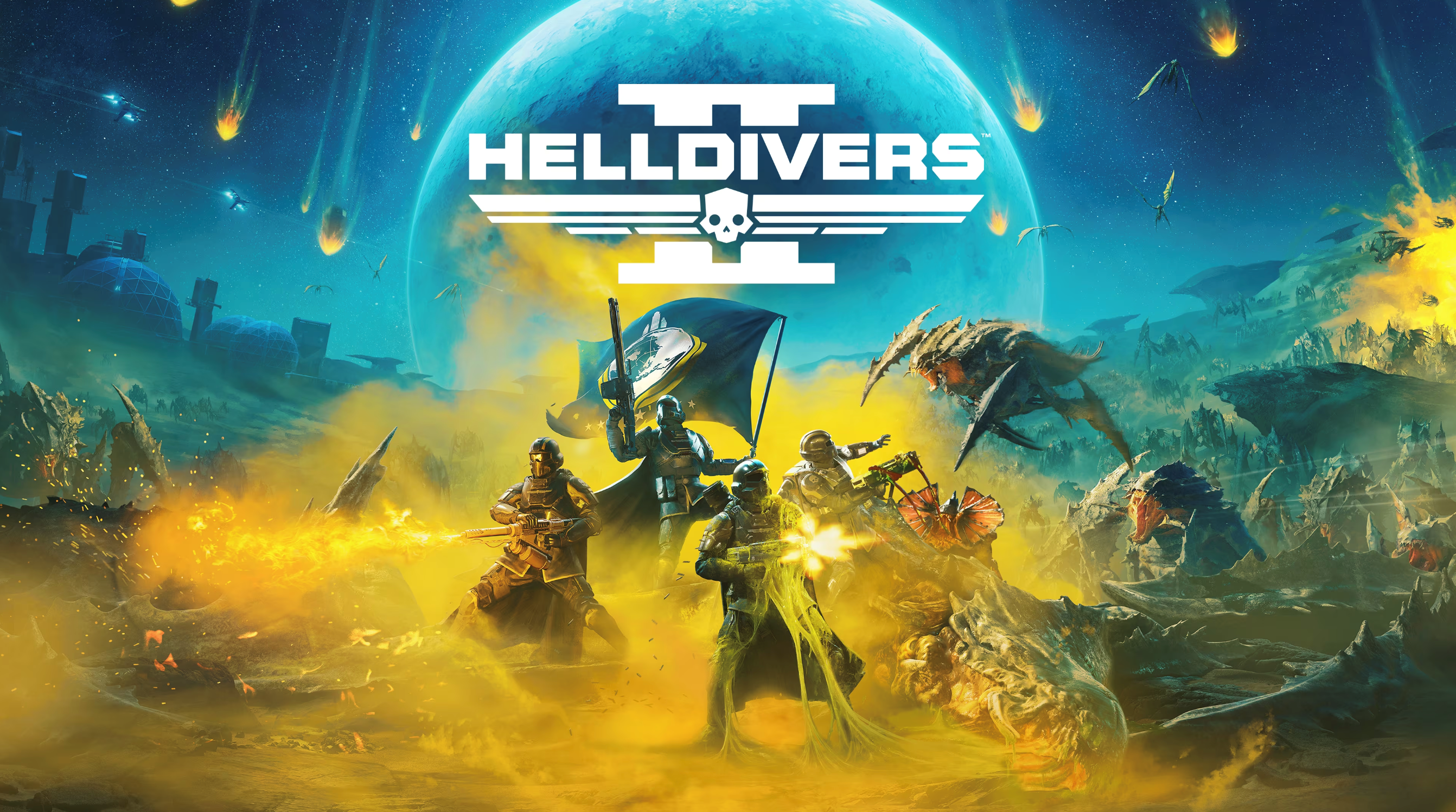 Адский десант Helldivers 2. Helldivers ps4. Helldivers игра. Helldivers 2 разработчики. Helldivers 2 super credits