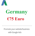 Google Adwords coupon 75€/25€ for GERMANY