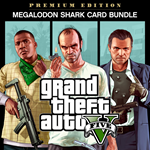 🔥GTA V Premium Edition+Megalodon Shark Card XBOX KEY🔑