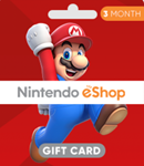 🔥Nintendo Switch Online 🔥3 Месяца Gift Card - USA🇺🇸