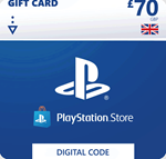 ✅Playstation Network PSN✅ Gift Card 70 GBP - UK Быстро