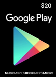 ✅Google Play ✅Gift Card 20 $ USD (USA🇺🇸)Моментально - irongamers.ru