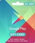 ✅Google Play ✅Gift Card 25 $ USD (USA🇺🇸)Instant - irongamers.ru