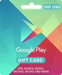 ✅Google Play ✅Gift Card 100 $ USD (USA🇺🇸)Моментально