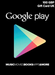 🟢Google Play 🟢 Gift Card 100 GBP (UK)🌏United Kingdom