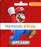 🔥Nintendo Switch Online 🔥12 Месяцев Gift Card - USA