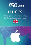 🍏iTunes & App Store 🍏Gift Card 50 GBP - UK Instant⚡