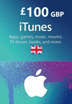 🍏iTunes & App Store 🍏Gift Card 100 GBP - UK Instant⚡