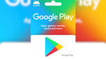 *GOOGLE PLAY ПОДАРОЧНАЯ КАРТА 5-200 $ USD USA**AUTO