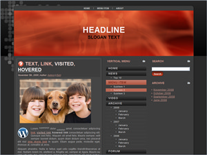 Шаблон Wordpress