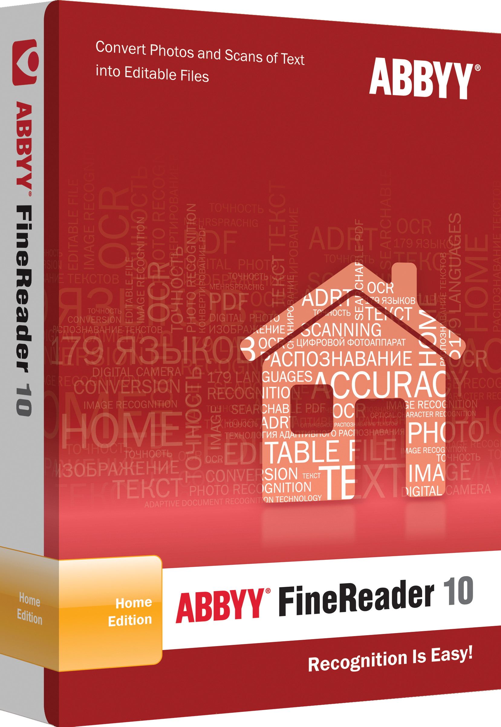 Buy ABBYY FineReader 10 Home Edition and download