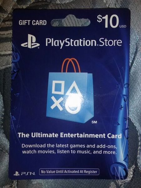 10 usd psn gift card