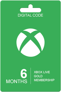 xbox live 6 month