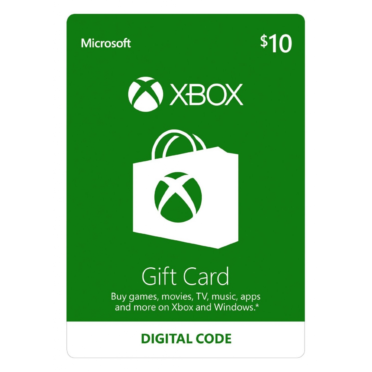 Buy XBOX LIVE GIFT CARD 10 USD (USA) + BONUS and download