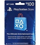 PlayStation Network (PSN) - 100 USD + ПОДАРОК