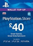 PLAYSTATION NETWORK (PSN) - £40 GBP (UK) | + BONUS