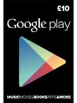 Google Play 10 GBP UK UNITED KINGDOM