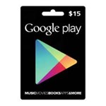 Google Play 15 USD Gift Card US