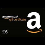 AMAZON £5 GBP GIFT CARD + BONUS
