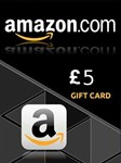 AMAZON 5 GBP GIFT CARD + BONUS
