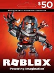 Roblox Card 50 USD - Roblox Key - GLOBAL