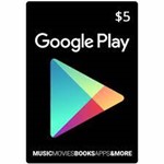 Google Play 5 USD Gift Card US