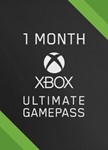 Xbox Game Pass Ultimate 1 Month non-stackable RENEW США