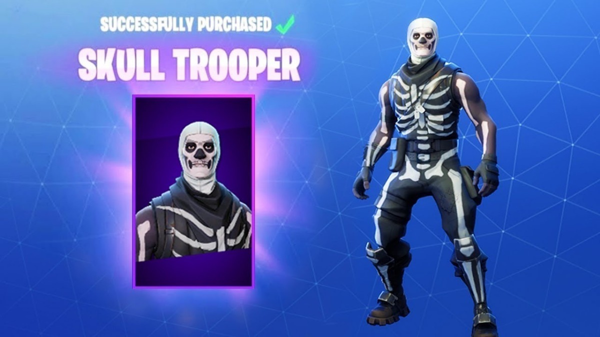 Buy Fortnite Epic Outfit Skull Trooper And Download