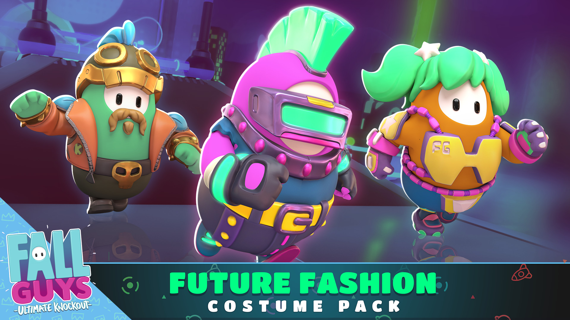 Fall Guys - Future Fashion Pack DLC ✅ Steam Key GLOBAL