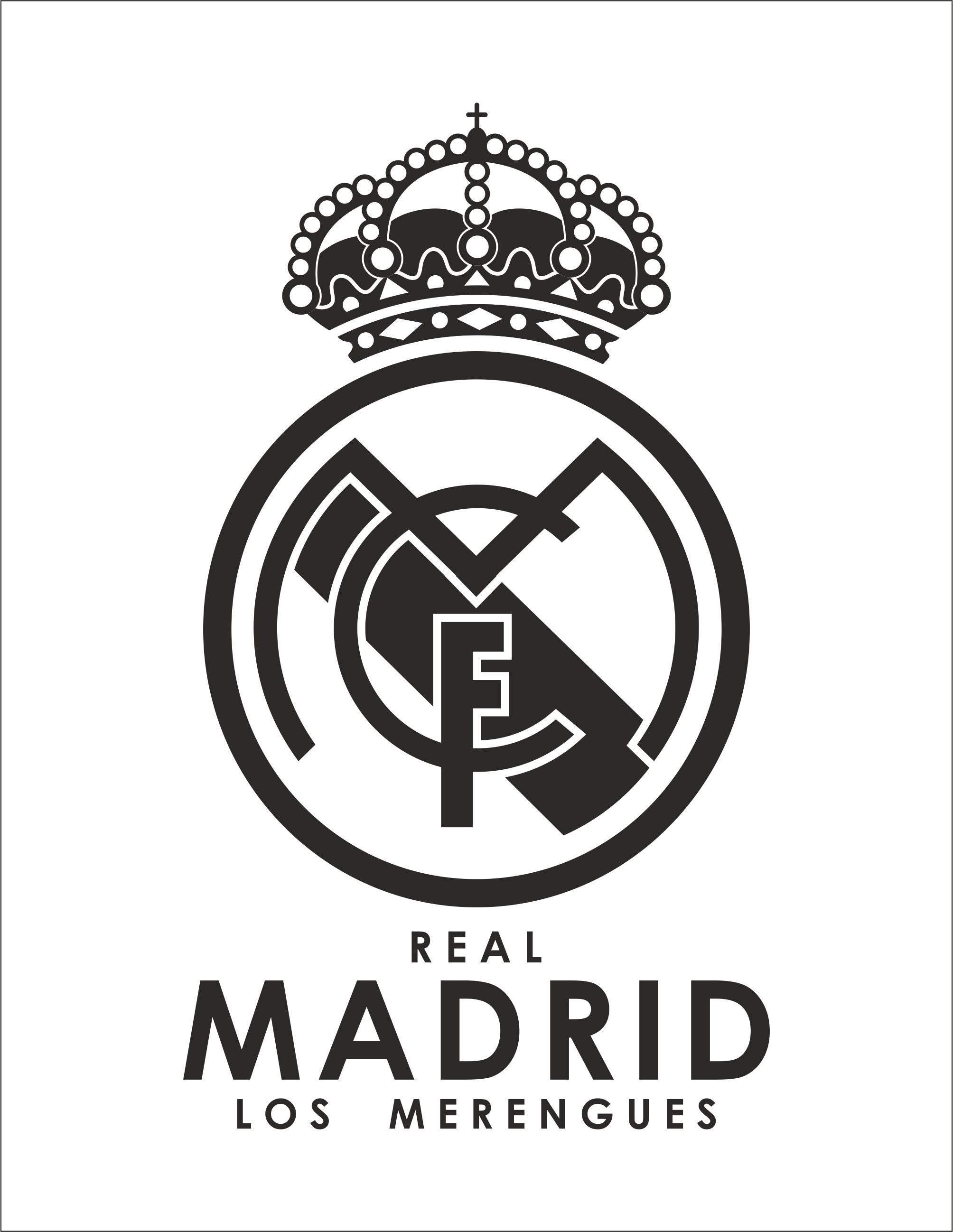 Buy Real Madrid vector image in Corel Draw and download