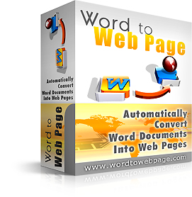 Word To Web Page