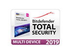 Bitdefender Total Security 2019  6 месяцев 5 устройств