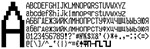 Полный набор 4 шрифтов ККМ МЕРКУРИЙ-114.1-ТОРНАДО(ttf)