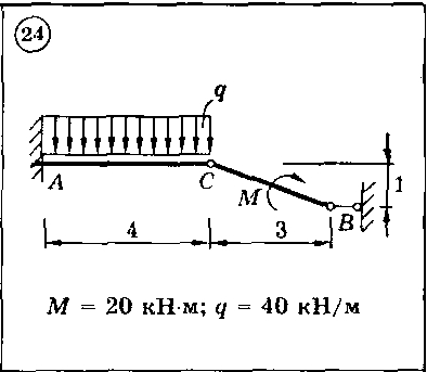 Решение задачи Д4 (задание 1) Вариант 24 Диевский В.А.