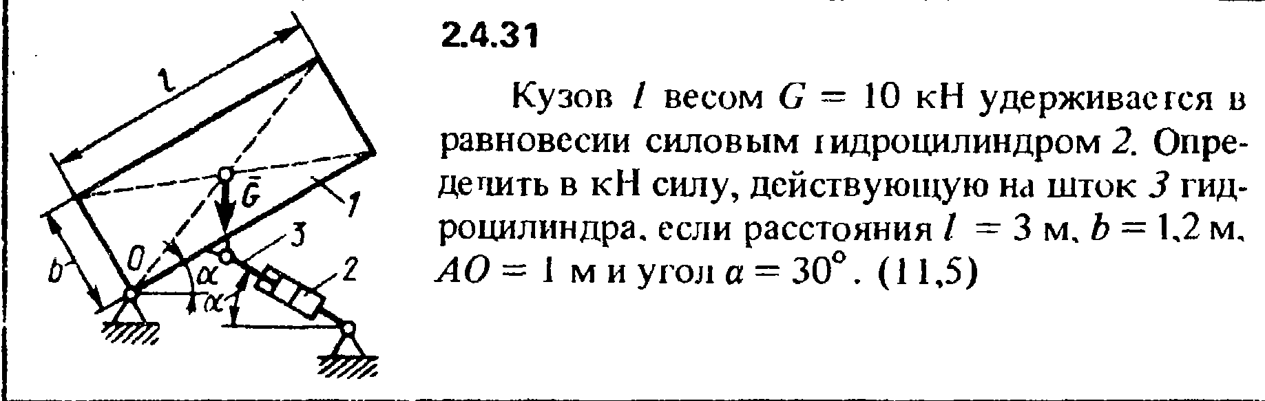 Solution of the problem of the collection of Kep 2.4.31