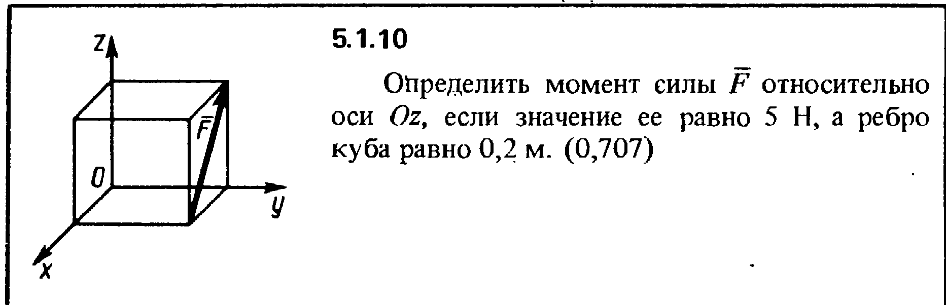 Ребро куба равно 5 м. Момент силы относительно оси. Моменты сил относительно осей. Определение момента силы относительно оси. Момент момент силы относительно оси..