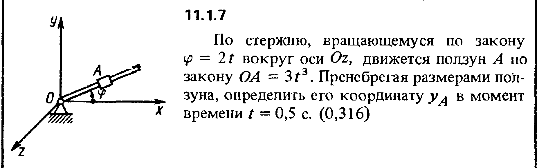Решение задачи 11.1.7 из сборника Кепе О.Е. 1989 года