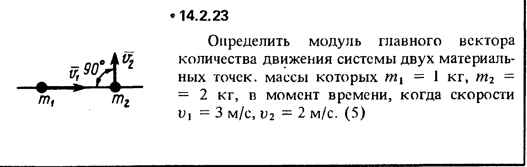 Определить модуль и направление скорости. Модуль главного вектора. Определите модуль скорости груза. Определите модуль количества движения системы. Определить главный вектор количеств движения.