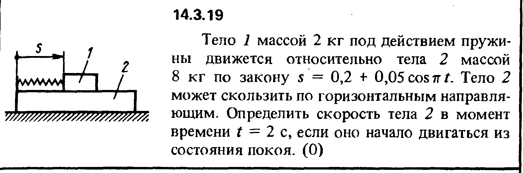Решение задачи 14.3.19 из сборника Кепе О.Е. 1989 года