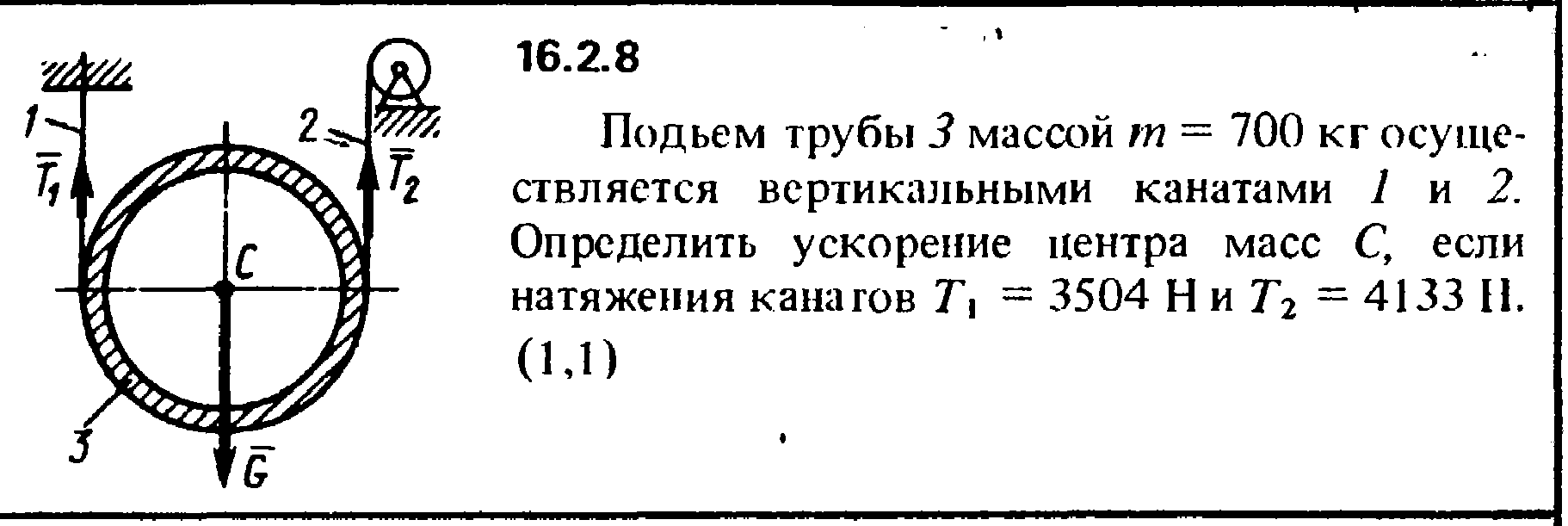 Решение задачи 16.2.8 из сборника Кепе О.Е. 1989 года