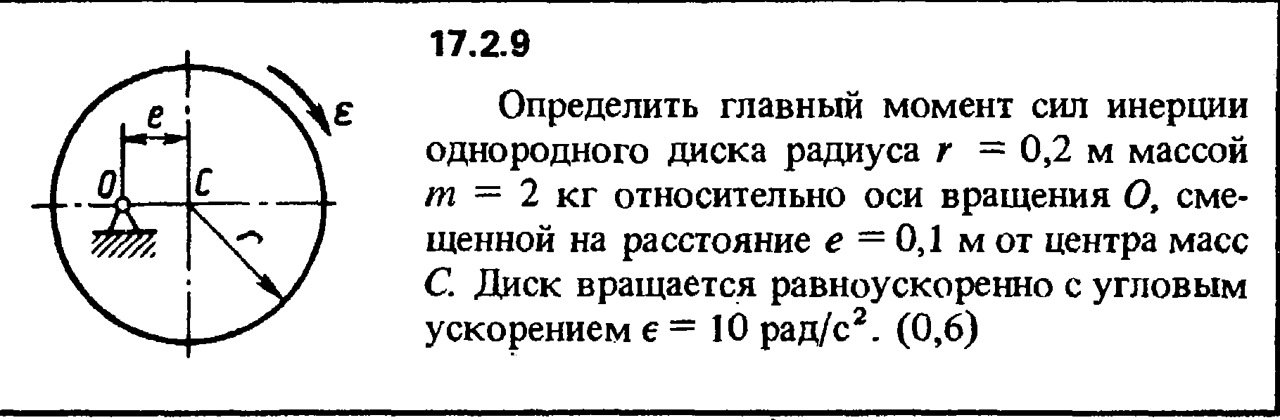 Задача 17.2.9 из сборника (решебника) Кепе О.Е. 1989
