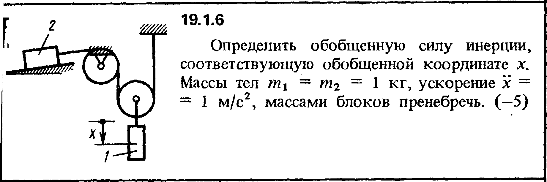 Решение 19.1.6 из сборника (решебника) Кепе О.Е. 1989 г