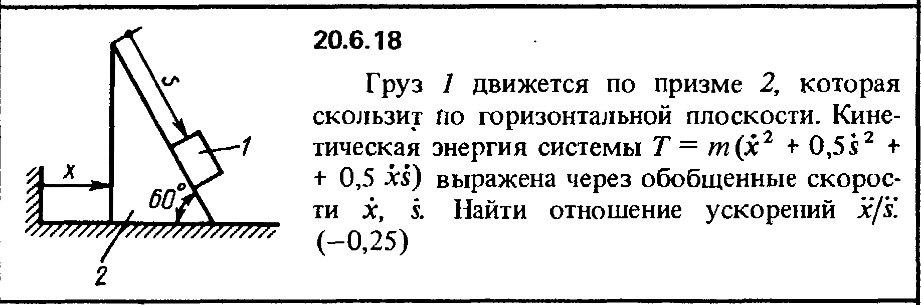 00 20 06 18. Кепе решебник. Кепе решение 20.5.12. Призма l может свободно двигаться по горизонтальной плоскости.