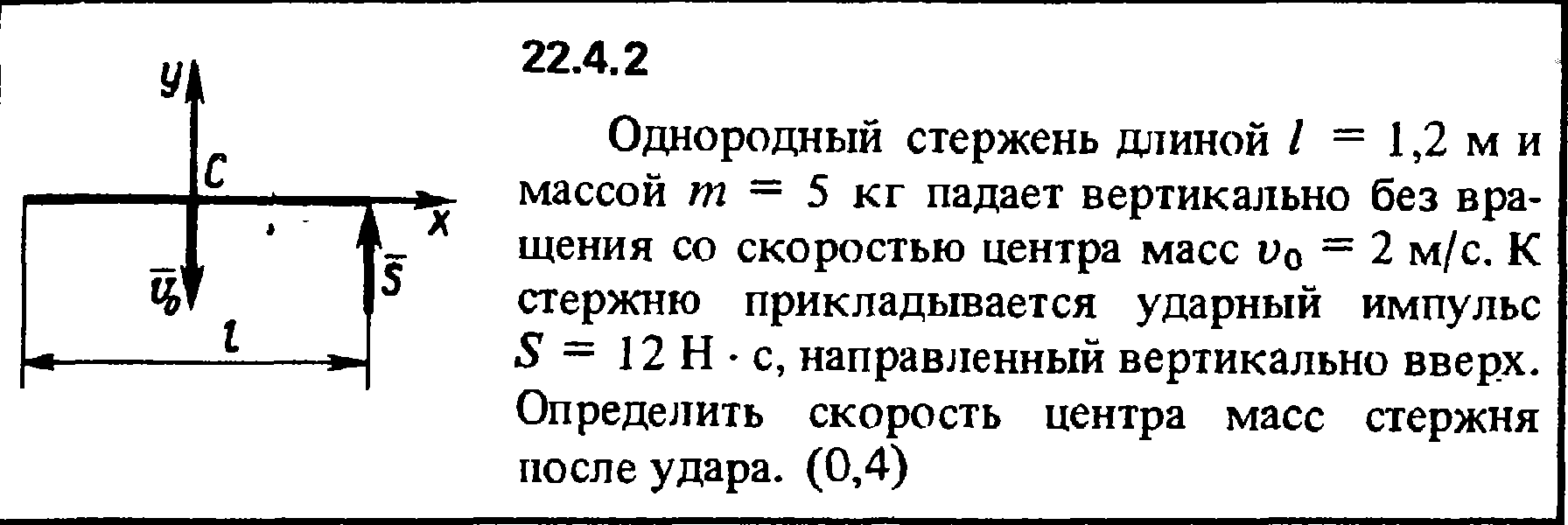 Тонкий однородный стержень длиной 1 м. Однородный стержень. Центр масс стержня. Скорость центра масс стержня. Однородный стержень массы m падает.